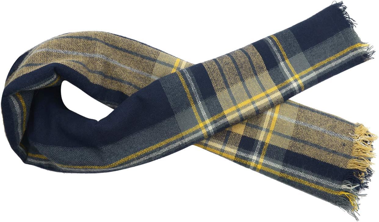 American Trends Womens Fall Winter Scarf Plaid Tassel Soft Warm Blanket Scarves Womens Shawl Wraps - Image 5