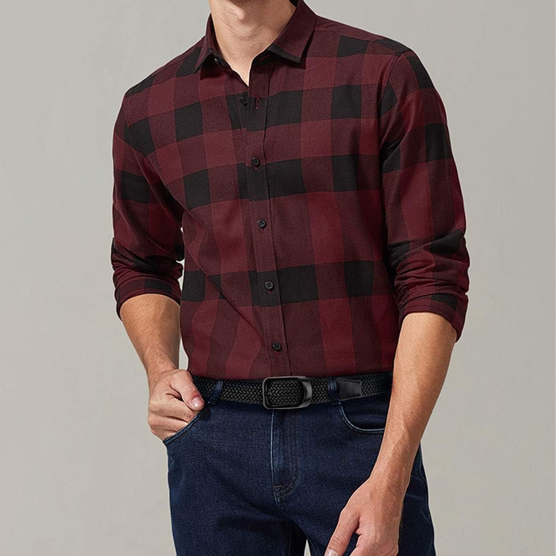 Plus Size 43'' to 75'' Mens Elastic Stretch Belts Big and Tall Belt - Image 5